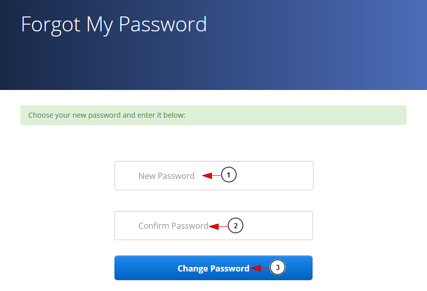 forex forgot password